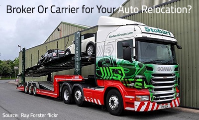 Automobile Relocation Services – A Broker or a Mover?