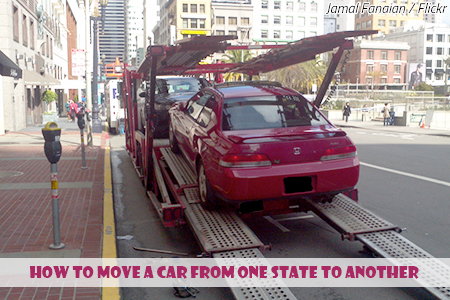 How to ship a car from one state to another